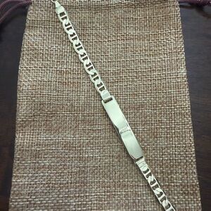 Cuban Link ID Bracelet (Gold tone)